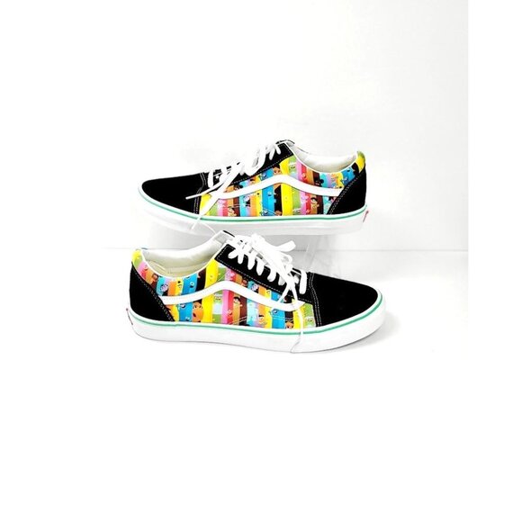 Vans X Sesame Street Old Skool Low-Top Sneakers Sz 12 NEW - Picture 3 of 8